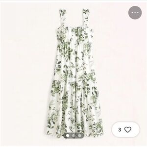 Women's Bow Back Poplin Maxi Dress, Abercrombie &Fitch